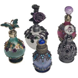 Essential Oil Perfumes in Beautiful Vintage Bottle